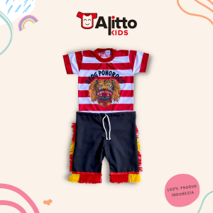 Setelan Baju Reog Jaranan Anak Ponorogo
