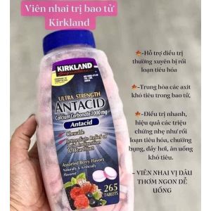 265 VIÊN NHAI ANTACID KIRKLAND MỸ DATE 2025