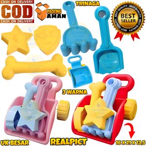 ( BISA COD ) PROMO Mainan Anak Mobil Mobilan Truk Truck Gerobak Angkut Pasir Dan Cetakan Sekop / Mainan Anak Laki Laki / Mainan Anak Perempuan SNI Murah