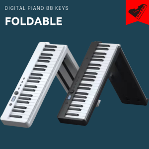 Finechord BX-20 Foldable Piano (digital piano with 88 and 61  keys) travel piano