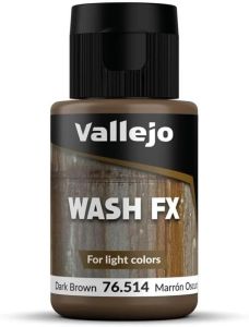 Vallejo - Wash FX 35 ml. (1.18 fl.oz.) Hiện thực hóa hình ảnh cho các dự án của bạn Sử dụng cọ vẽ hoặc súng phun sơn