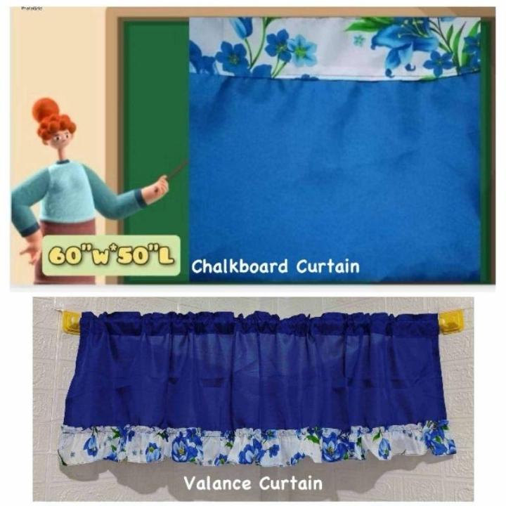 BRIGHT BEST SELLER Classroom Curtain plain design with many choices of ...