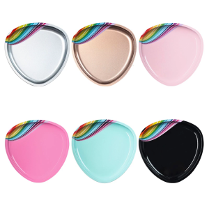 Stainless Steel Cosmetic Storage Tray Nail Art Plate Nail Art Tool Storage Organizer Salon Manicure Tool