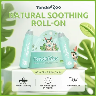 Baby Natural Soothing Roll-On – Gentle Comfort for Baby’s Skin | 360° Cooling Roller | 15ml