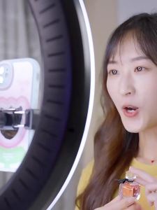 Ring Light Photography Studio Light Led Fill Lamp With Mobile Phone EFR-48 Ring Light 18inch Stand Lighting Soft Light Constant Light Photography Studio Light Ring Light With Stand