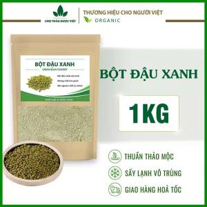 Bột đậu xanh đỗ xanh nguyên chất 1kg - Chợ Thảo Dược Việt