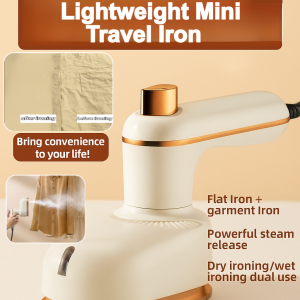 Mini Garment Steamer Iron Handheld Electric Clothes Ironing Machine Household Portable Foldable