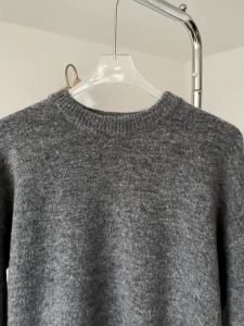 IEFB Mens Knitting Top Casual Loose Round Neck Pullover Sweater Spring Autumn Korean Fashion Male Solid Color Knits 9C23872026