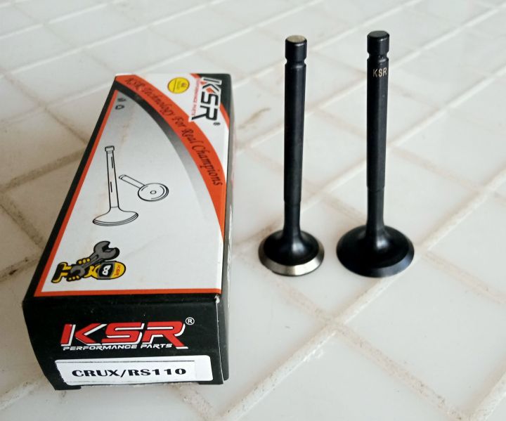 Valve Set Rs 110 Crux 110 Inlet Exhaust Valve Ksr Thailand Parts