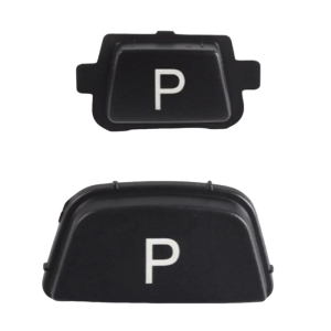 Parking Button Letter P Button Cover Caps for Series 2012-2019 Car Gear Shifter Knob P Parking Button Cover Auto Part