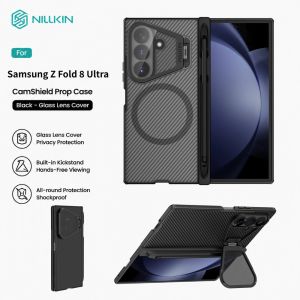 NILLKIN Magnetic Case For Samsung Galaxy Z Fold 8 Ultra Fold8 Ultra With Pen Hinge Protection CA4015