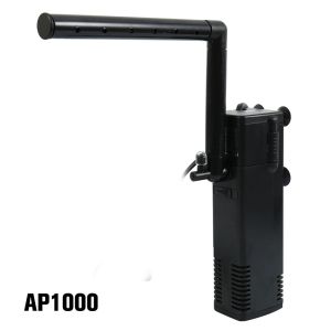 OUTOPEN 3-in-1 Submersible Pump with Replace Sponge Water Purifier Fish Tank Filter Air Pump Oxygen Internal Pump Aquarium Filter