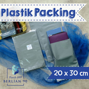 Plastik Olsop HD Tanpa Plong 20x30 Silver Isi 100 Lembar Plastik Packing Online Shop/Kantong Baju/Plastik Online Shop Murah