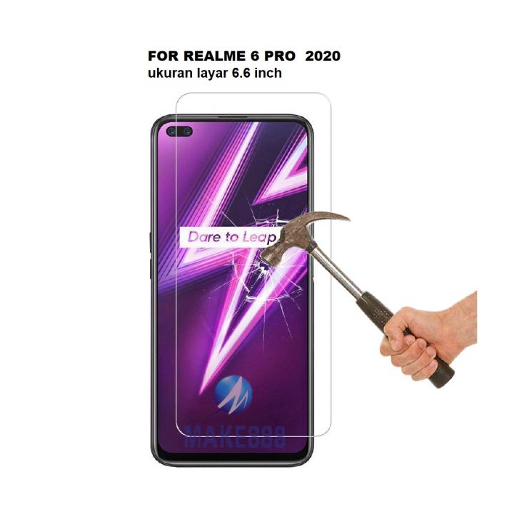 TEMPERED GLASS REALME PRO INCH 2020 SCREEN GUARD ANTI GORES