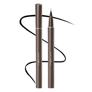 JUDYDOLL Ultra-Fine Liquid Eyeliner-Precision Tip for Wing Line Smudge-Proof Quick-Drying Waterproof Easy to Get Inner Corner Lined Hooded Eyes-Friendly ( # 01 Black)