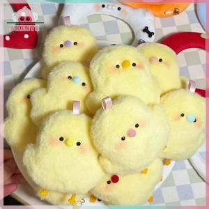 Skinye ✨Ready Stock✨ Kawayi Cute 1 2pcs Cute Little Yellow Chicken Pendant Plush Toy Doll Net Red Chick Mini Bag Pendant Keychain Doll