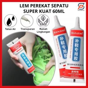 LEM PEREKAT SEPATU TAHAN AIR 60 ML SUPER KUAT / CAIRAN SERBAGUNA PENAMBAL SOL SEPATU SENDAL HEELS