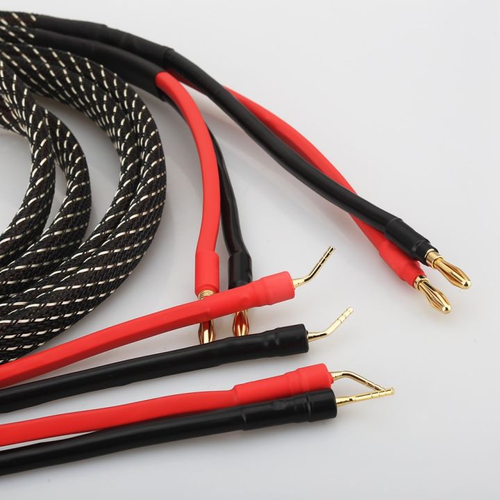 Hi-End Single Crystal Copper Speaker Cable – Banana To Banana (HiFi Audio)