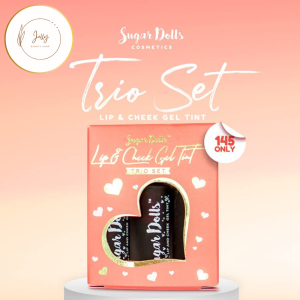 Sugar Dolls Lip and Cheek Gel Tint Trio Set Liptint