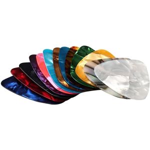 10Pcs / 1 pc Guitar Pick 0.5mm Thickness Abstract Art Colorful Celluloid Guitar Pick Plectrums For Bass Electric Acoustic Guitars
