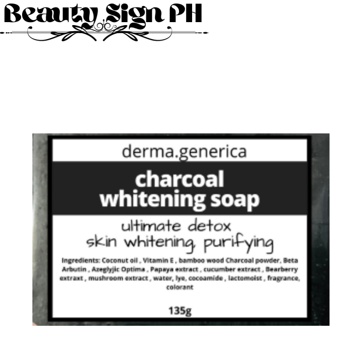 💯 ORIGINAL Charcoal Whitening Soap by derma generica ultimate detox