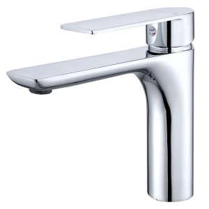Vòi lavabo YAMATO V012 sang trọng củ đồng mạ crom 5 lớp sáng bóng cao 20cm - Hàng nhập khẩu cao cấp bảo hành 5 năm