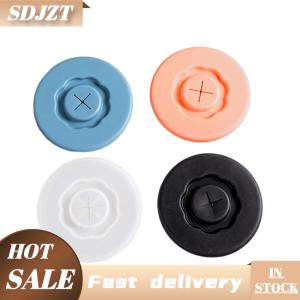SDJZT Tất Cả Các Phù Hợp Với Silicone Cup Nắp Thủy Tinh Uống Bìa Chịu Nhiệt Với Rơm Lỗ Bền Chai Phụ Kiện Linh Hoạt Có Thể Giặt