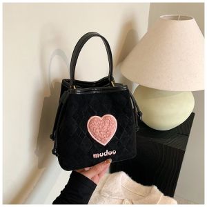 Ielgy túi đựng tài liệu mờ Túi xô kim cương Retro