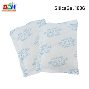 Silica Gel สารดูดความชื้น 100g. (2 ถุง) ใช้ดูดความชื้นเหมาะกับกล้อง เลนส์ ยา ชา เครื่องเทศ และอื่นๆ