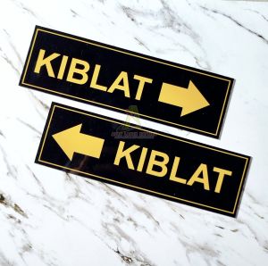PAPAN TEMPAT WUDHU WANITA/PRIA/PAPAN MUSHOLLA/PAPAN KIBLAT/SIGN AKRILIK