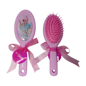 My Style TM 8774 LILAC My Style Hairbrush with Sequin & Glitter Sisir