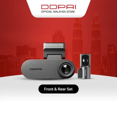 DDPAI N2 Dual 2.5K 1440P Front & Rear Super Capacitor Dash Cam with NightVIS 2.0