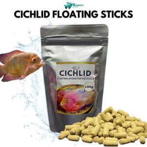 Infinity Cichlid Floating Sticks for Big Cichlid 100G
