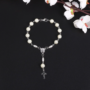 Công Giáo tôn giáo hạt crucifix Vòng tay kinh Mân Côi trung tâm thiêng liêng trái tim của Mary Mercy Jesus thánh biểu tượng