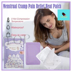 TOP SHOP Menstrual Cramp Pain Relief Heat Patch Hot Compress Body Warmer Self Heating Adhesive Pad
