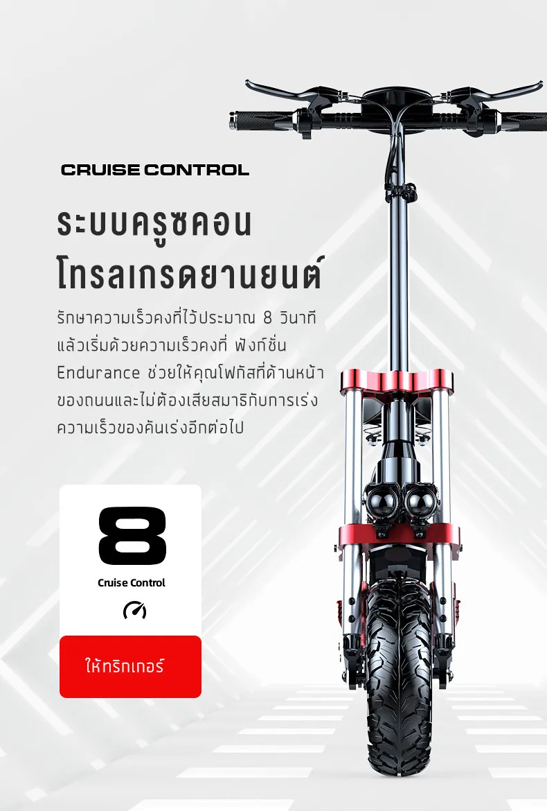 SEALUP Q22 สกุ๊ดเตอร์ไฟฟา NFC ออฟโรด พับได้ ระยะ 40-150 กม ความเร็วสูงสุด 55KM/H กันน้ำ IP54 1000W