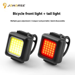 ชุดไฟจักรยานขนาดเล็ก OURUNZHE พร้อมปรับความสว่างได้เพื่อความปลอดภัยในการขับขี่กลางคืน