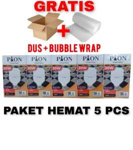 Lampu LED Bohlam LED Cahaya Putih PION Low Voltase PAKET 5PCS