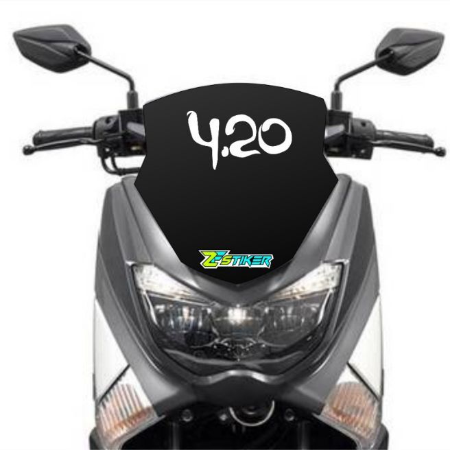 Stiker Windshield, Stiker Visor 4.20 | Lazada Indonesia