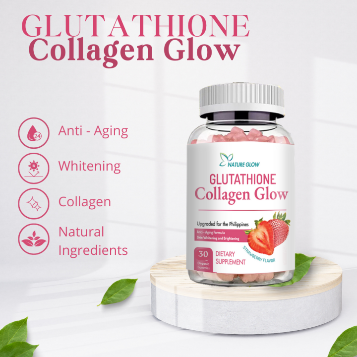 ON HAND Glutathione Collagen Glow Strawberry And CranBerry Anti-Aging ...