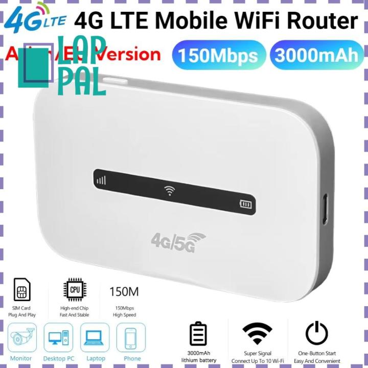 Mini Router For Lap LAP PAL 150Mbps 4G LTE Hotspot Router Mini Universal Sim Card Wireless ...