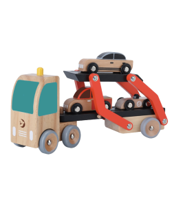 Classic World Car Transporter Truck | Wooden Toys For Kids | Montessori Toys | Perfect For Gifting