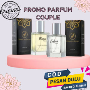(PROMO SPECIAL!!!) PARFUM MANA WA SALWA PRIA WANITA (COUPLE) TAHAN LAMA 24 JAM ORI + FREE SAJADAH TRAVEL (ISLAMIC PARFUME VERSION NON ALKOHOL)