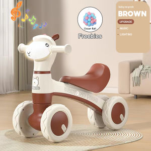 Woop Balance Bike For Kids Music with lights Bike For Baby Toddler Wheels Kids Scooter For Boy/Girl