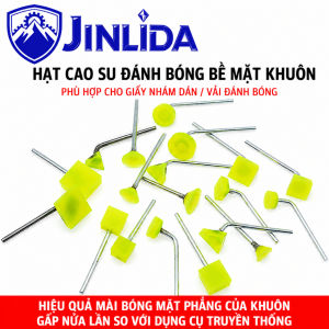 Jinlida Bộ 19 Hạt Đánh Bóng Dùng Cho Việc Làm Khuôn Máy Mài Đa Năng Đầu Cao Su Để Loại Bỏ Vết Tia Lửa Và Vết Dụng Cụ.