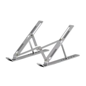 Aluminium Laptop Stand Bracket PC Notebook Adjustable Height Holder Pendirian Komputer 铝合金电脑支架