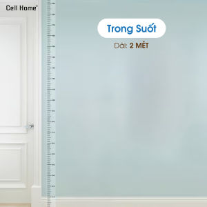 Thước đo chiều cao dán tường 2m dễ đọc có thể tháo rời không bong tróc sơn tường