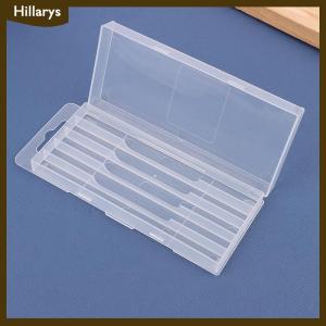 [Hillarys] Plastic Twist Drill Empty Box Storage Box Toolbox Tool Accessories Woodworking Drill Bit 5 10 Hole Transparent Packaging Case