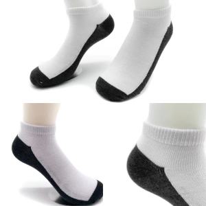 ยกแพ็ค 12คู่ ถุงเท้านักเรียน (พร้อมส่ง) ถุงเท้า สีขาว สีน้ำตาล ถุงเท้า กันลื่น ใส่ได้ทั้งชาย/หญิง มีให้เลือก 5 Size