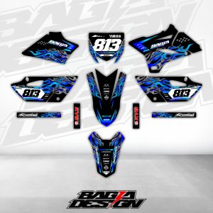 STIKER YZ85 OLD / NEW DECAL YZ 85 NEW BEBEK STANDAR DECAL STIKER YZ 85 NOMOR 90